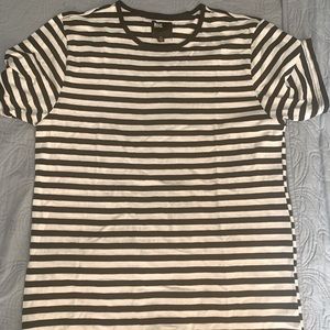 Black and white striped T-shirt